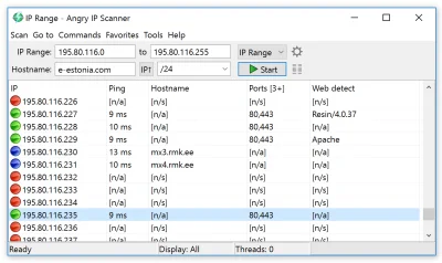 Angry IP Scanner 3.8.1