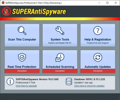 SUPERAntiSpyware Professional 10.0.1242 на Русском с активацией