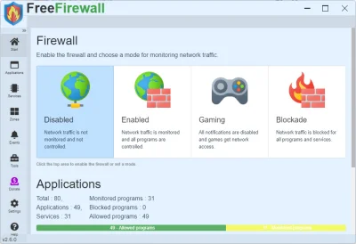 Free Firewall 2.6.1
